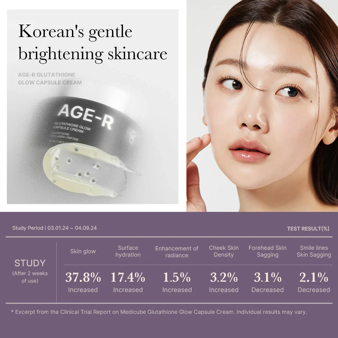 MEDICUBE Age R Glutathione Glow Capsule Cream - 50ml