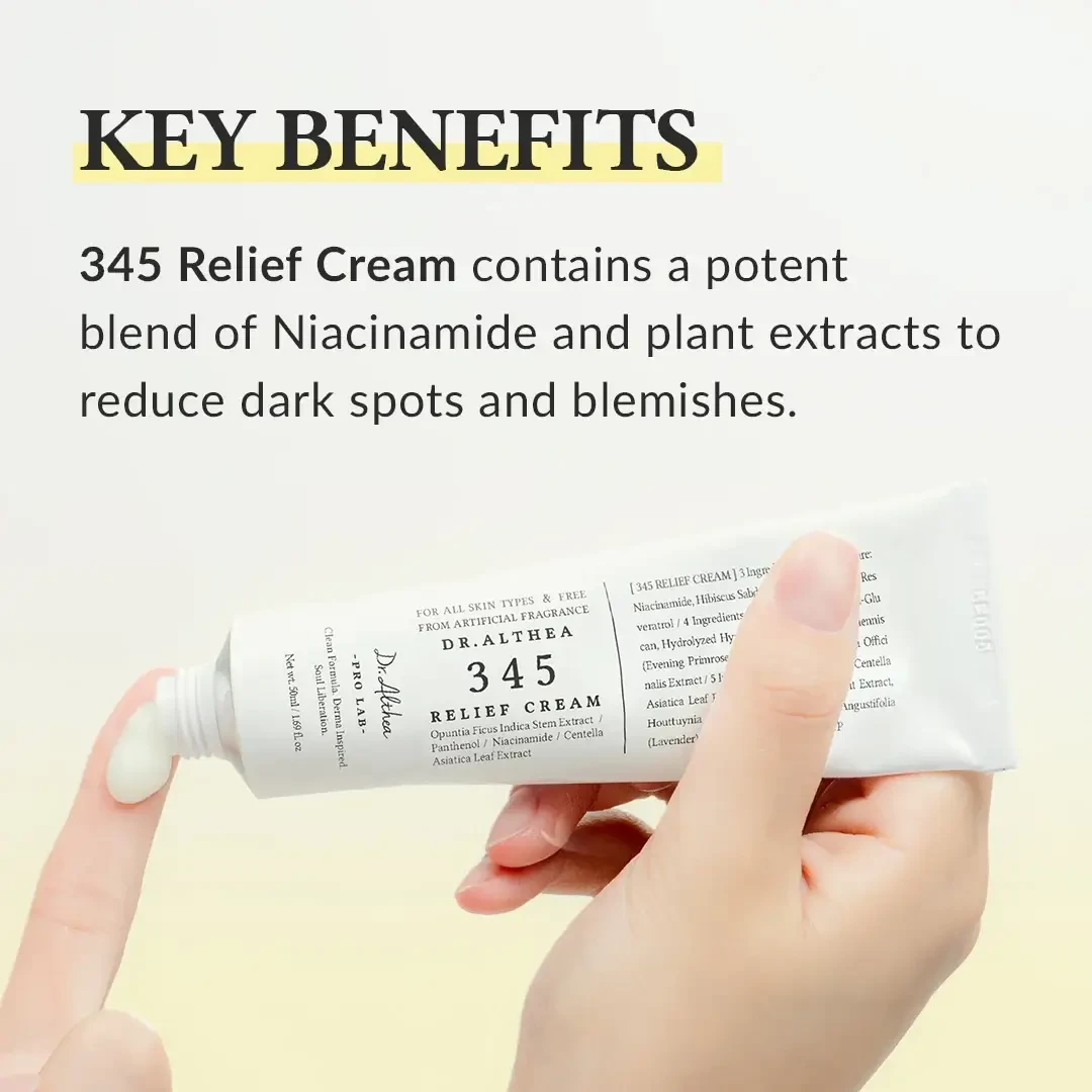 DR.Althea  345 Relief Cream - 50ml (New Formula)