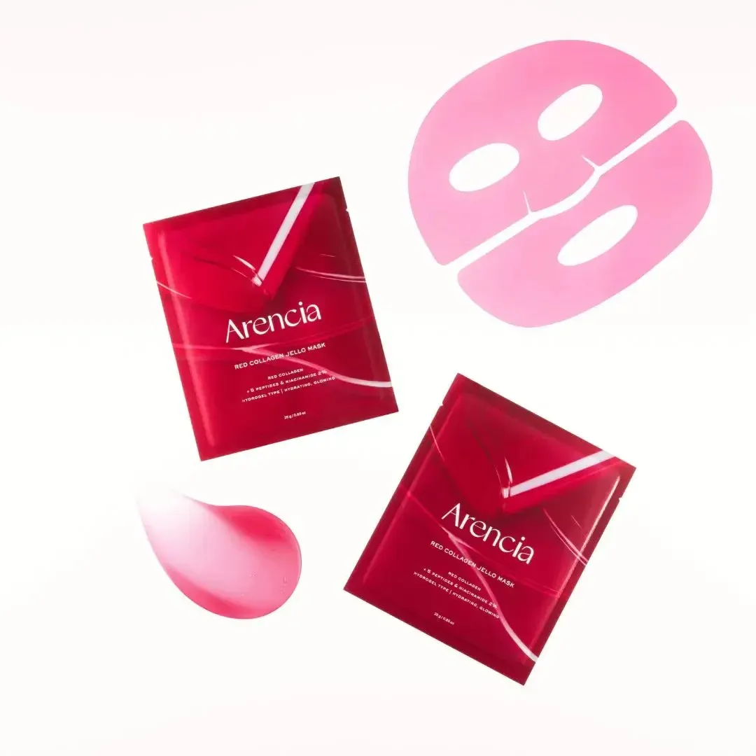 ARENCIA  Red Collagen Jello Mask - 25g * 4e