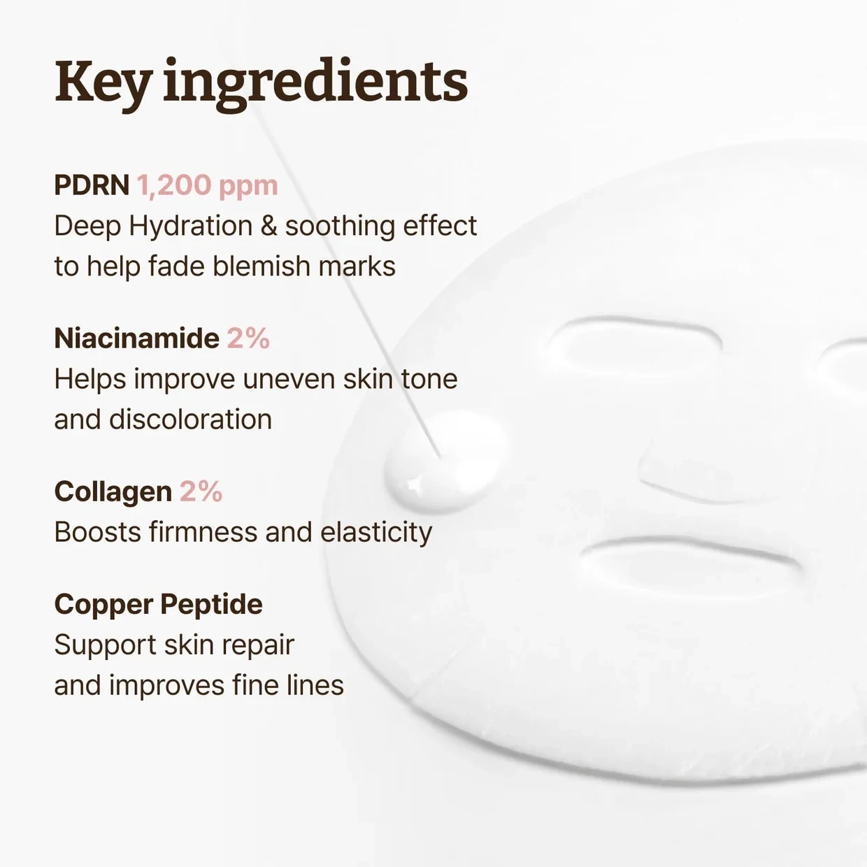 Dr. Reju-All  Advanced PDRN Rejuvenating Mask Set– 36ml (4ea Set)