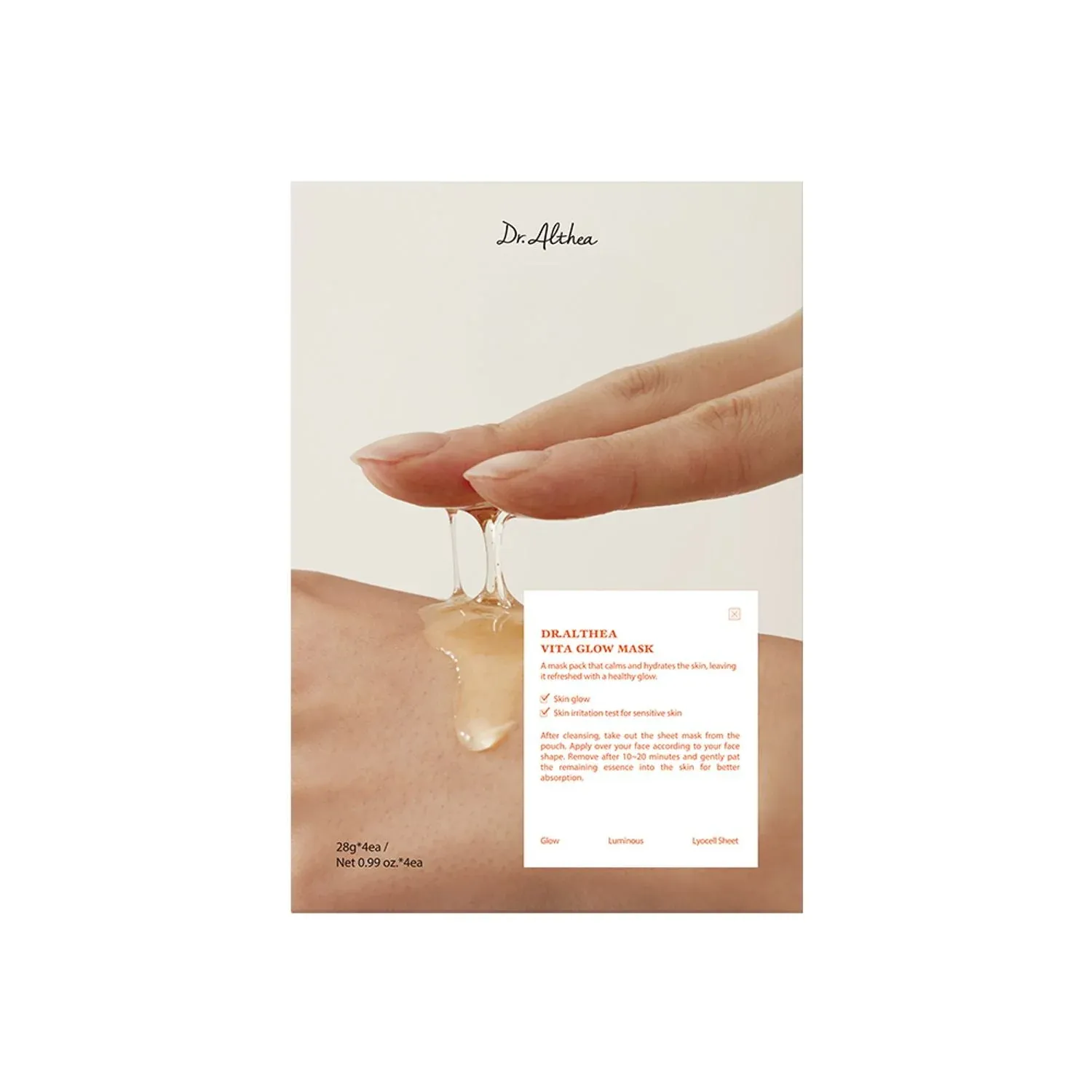Dr.Althea  Vita Glow Mask - 28g