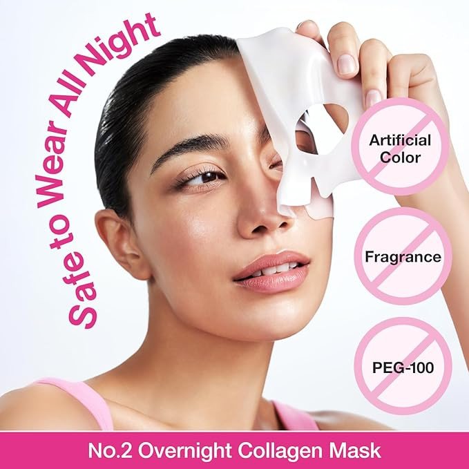 NUMBUZIN No. 2 Rose PDRN Overnight Collagen Mask - (37g*4ea)