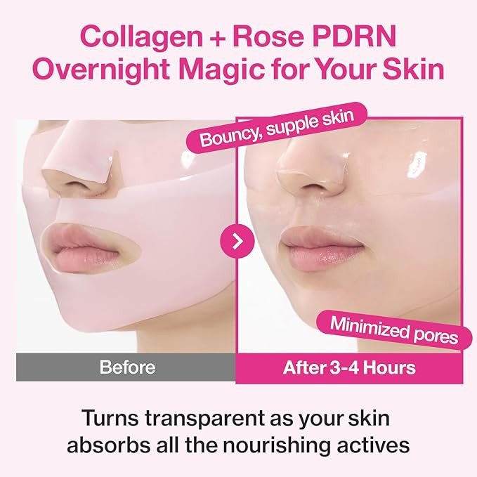 NUMBUZIN No. 2 Rose PDRN Overnight Collagen Mask - (37g*4ea)