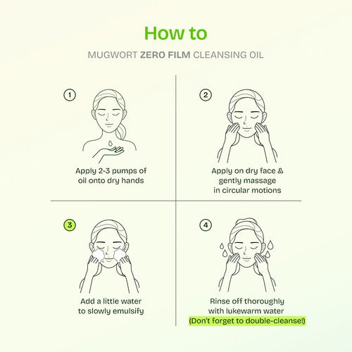 ORIEN Mugwort Zero Film Cleansing Oil - 200ml