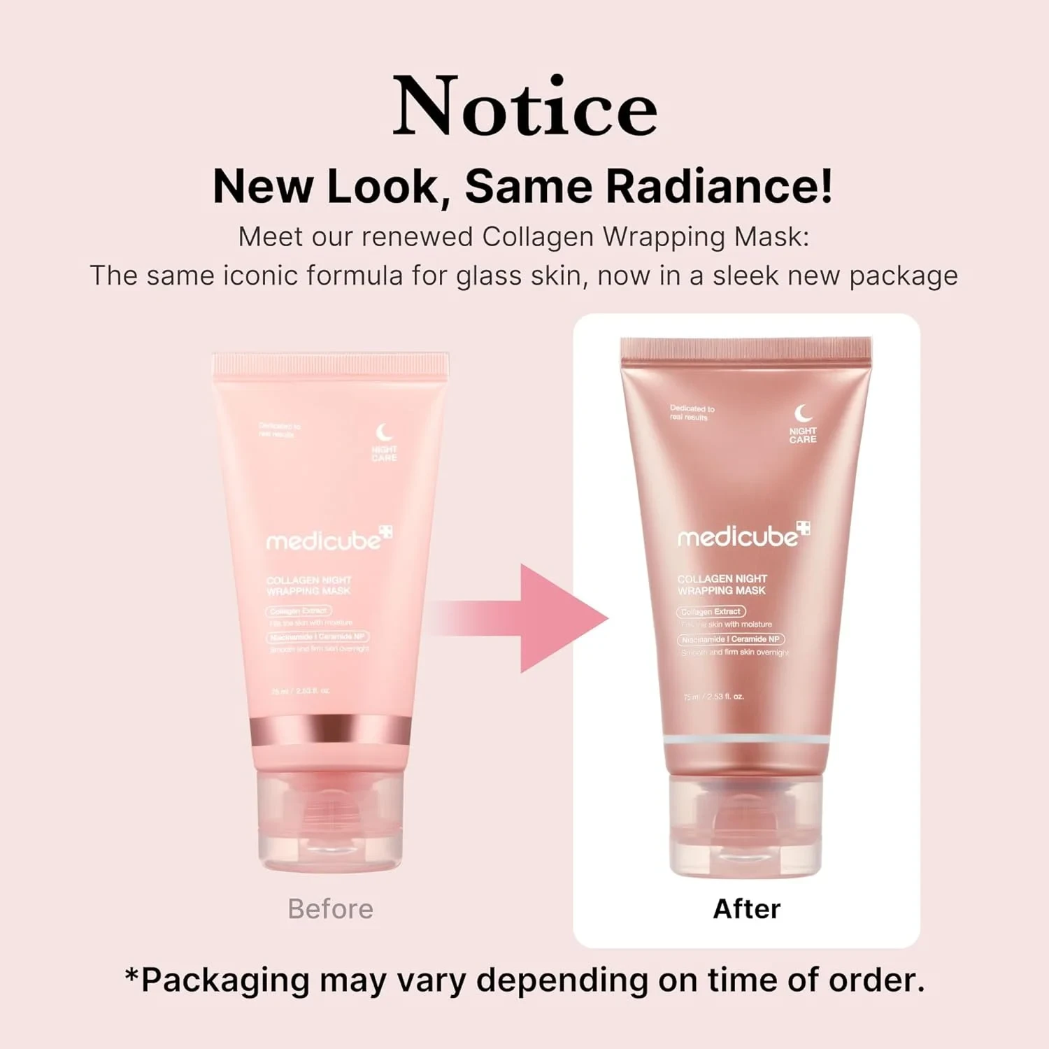 MEDICUBE Collagen Night Wrapping Mask - 75ml