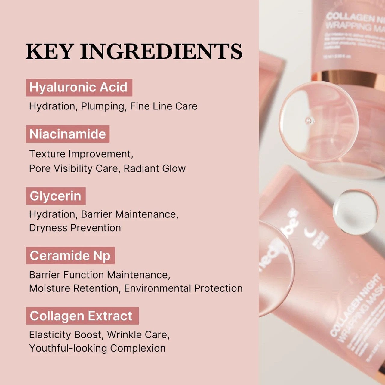 MEDICUBE Collagen Night Wrapping Mask - 75ml