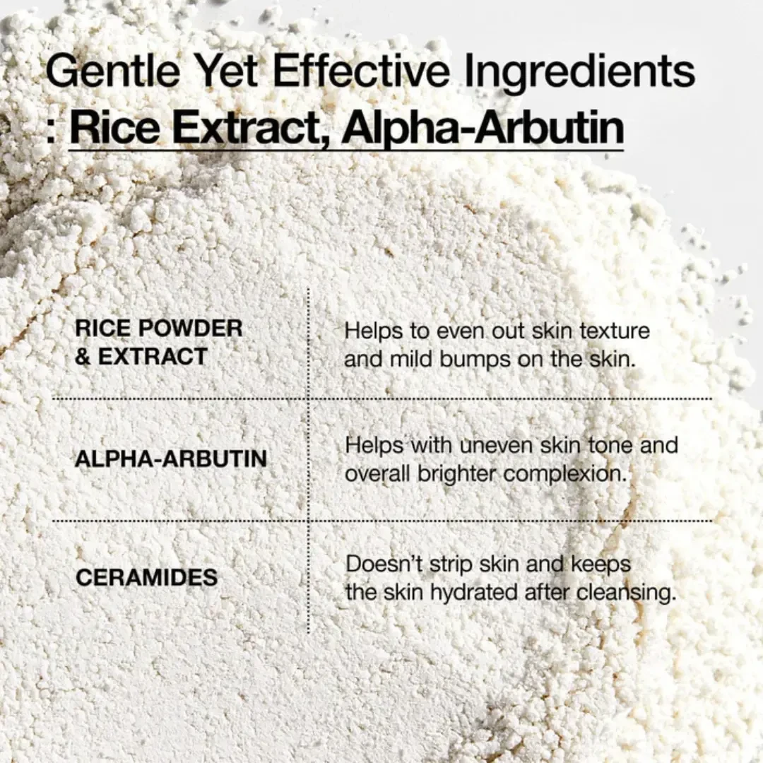 ANUA  Rice Enzyme Brightening Cleansing Powder - 40ml