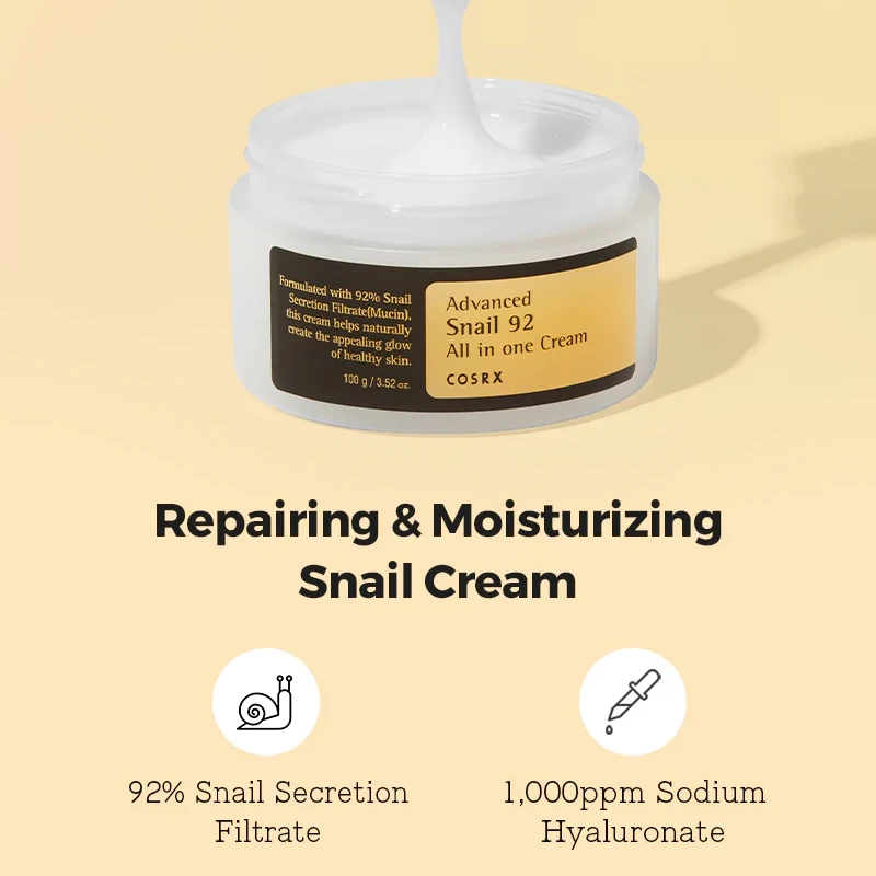  Cosrx  Advanced Snail 92 All-in-One Cream 100g