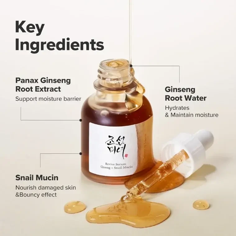Beauty Of Joseon Revive Serum : Ginseng + Snail Mucin - 30ml
