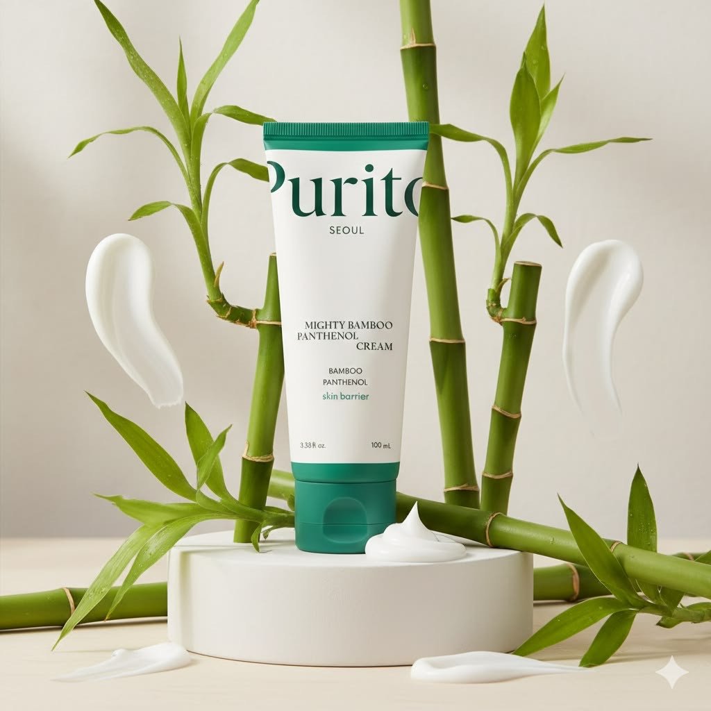 PURITO Mighty Bamboo Panthenol Cream - 100ml