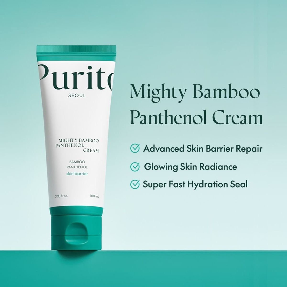 PURITO Mighty Bamboo Panthenol Cream - 100ml