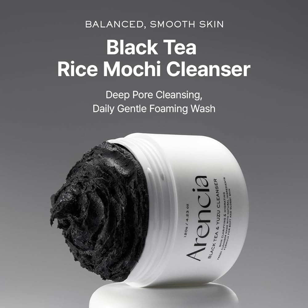 ARENCIA  Black Tea Rice Mochi Cleanser - 120g