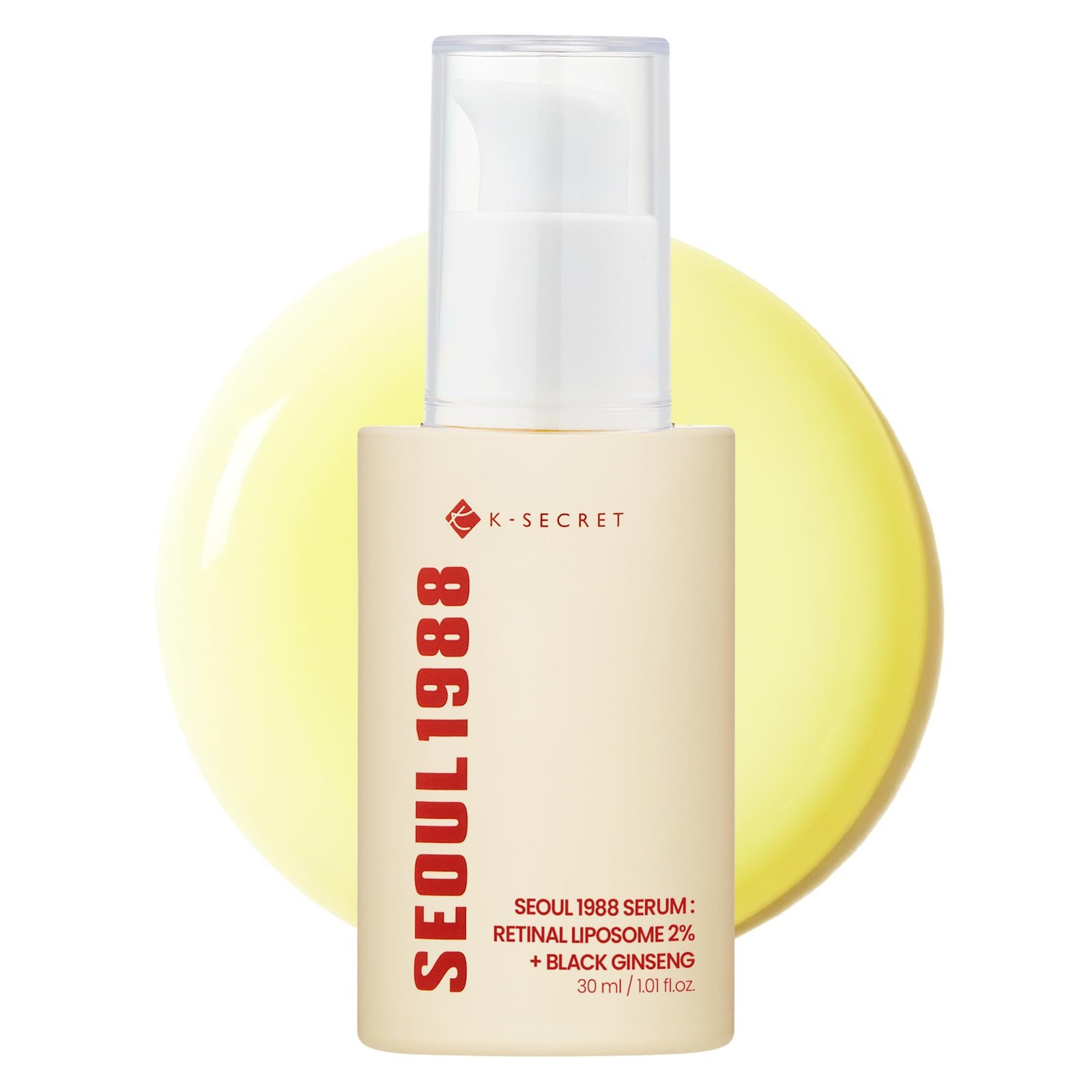 KSECRET Seoul 1988 Serum  Retinal Liposome 2% + Black Ginseng – 30ml