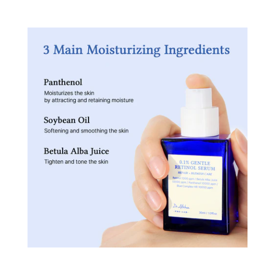 DR.Althea 0.1% Gentle Retinol Serum - 30ml