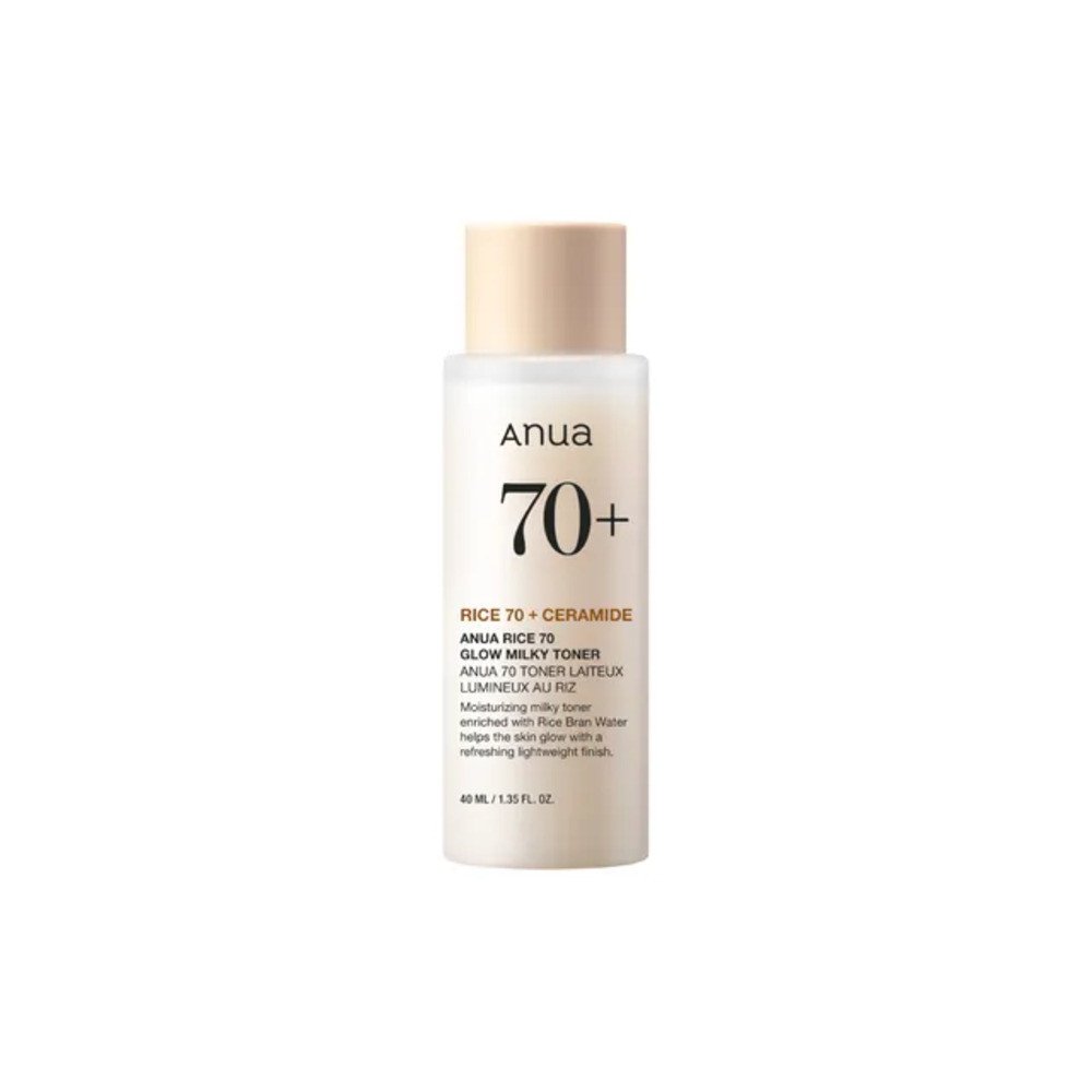 ANUA Rice 70+ Glow Milky Toner Mini - 40ml