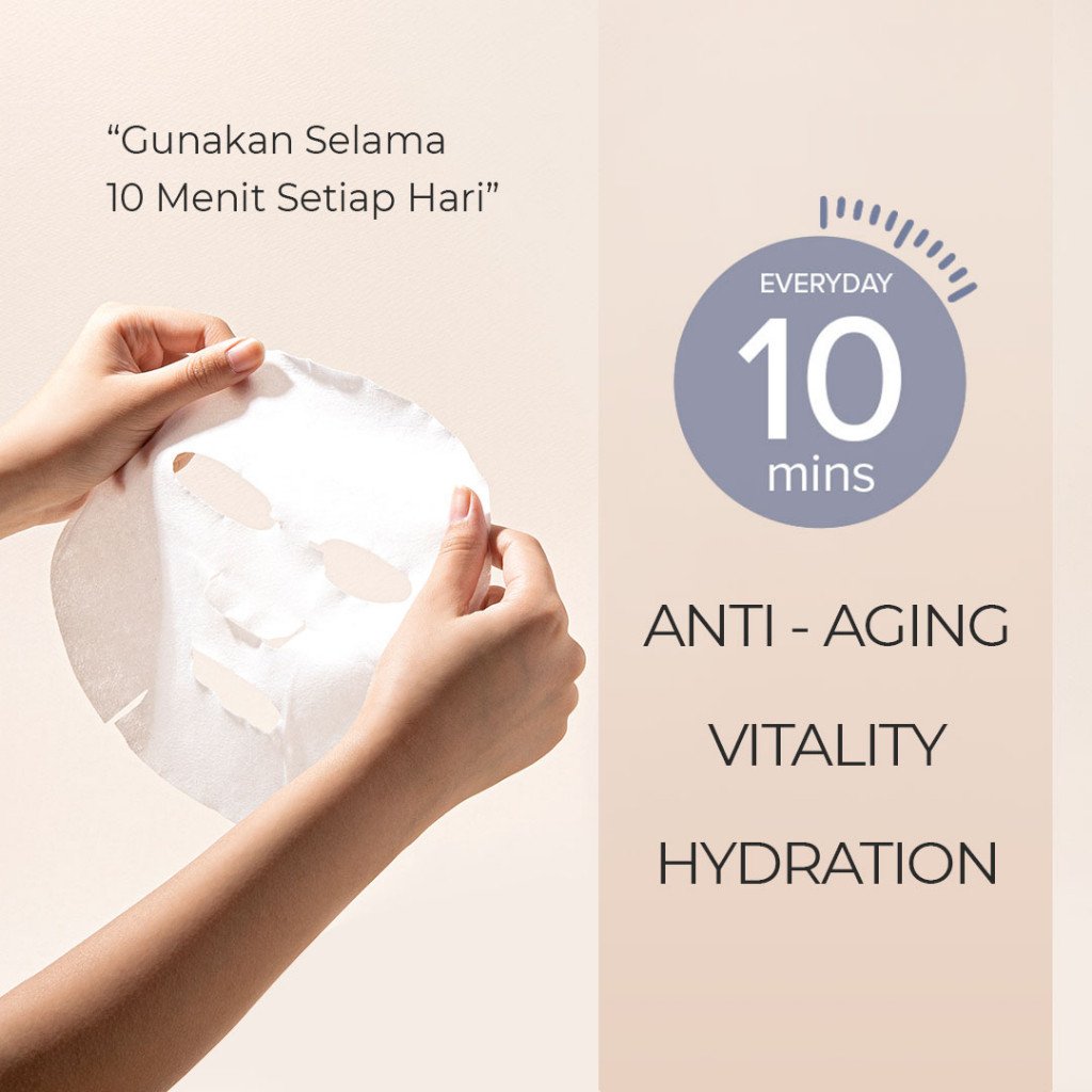 MARY & MAY Collagen Peptide Vital Mask 30 sheets - 400ml