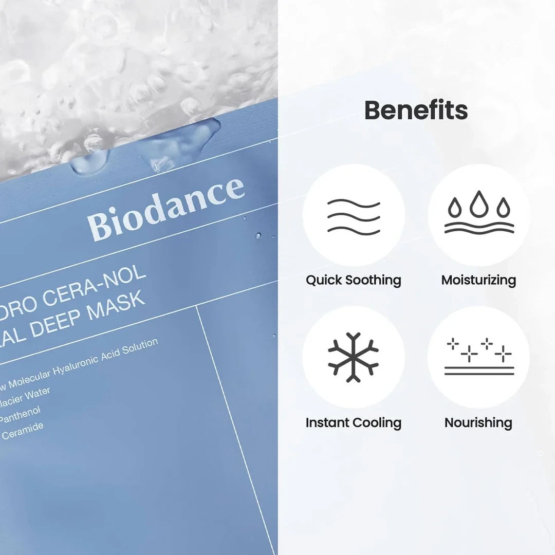 BIODANCE  Hydro Cera-nol Real Deep Mask (4ea)