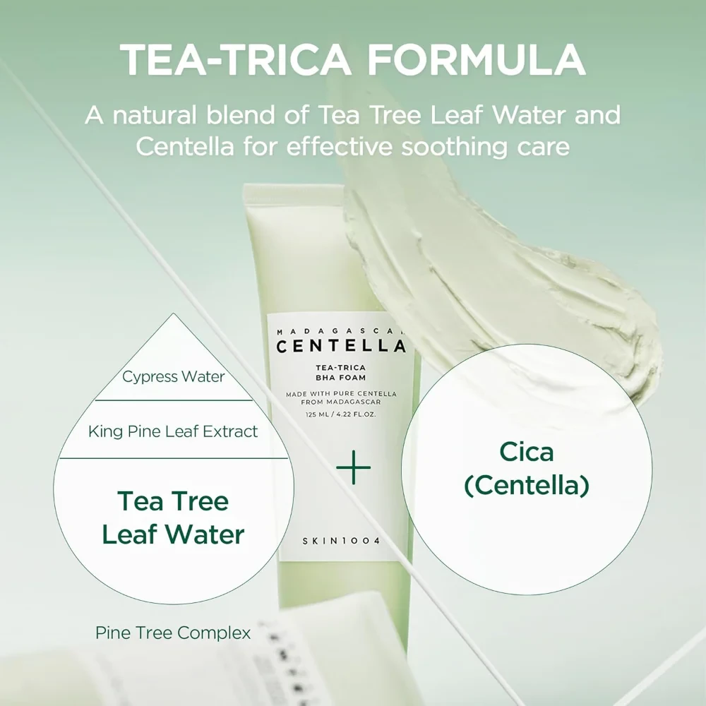 SKIN1004 Madagascar Centella Tea-Trica Bha Foam - 125ml
