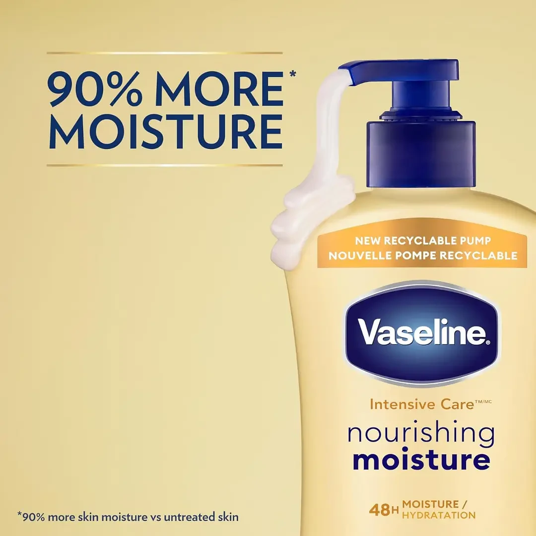 Vaseline Intensive Care Nourishing Moisture Lotion - 600ml