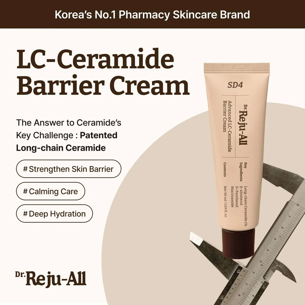Dr. Reju-All  Advanced LC - Ceramide Barrier Cream - 50ml