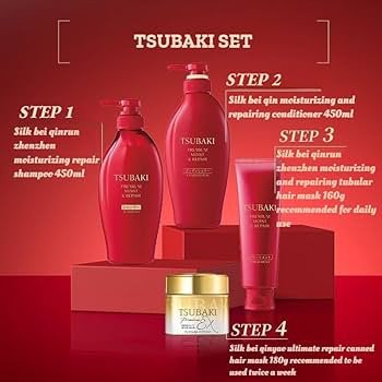 TSUBAKI Premium Moist & Repair Shampoo - 450ml