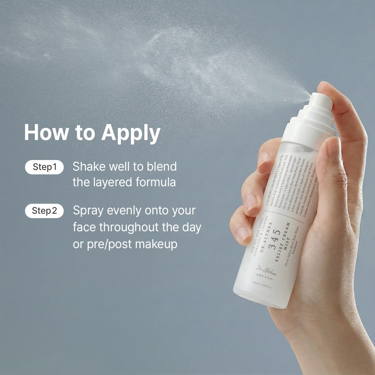 Dr.Althea  345 Relief Cream Mist - 60ml