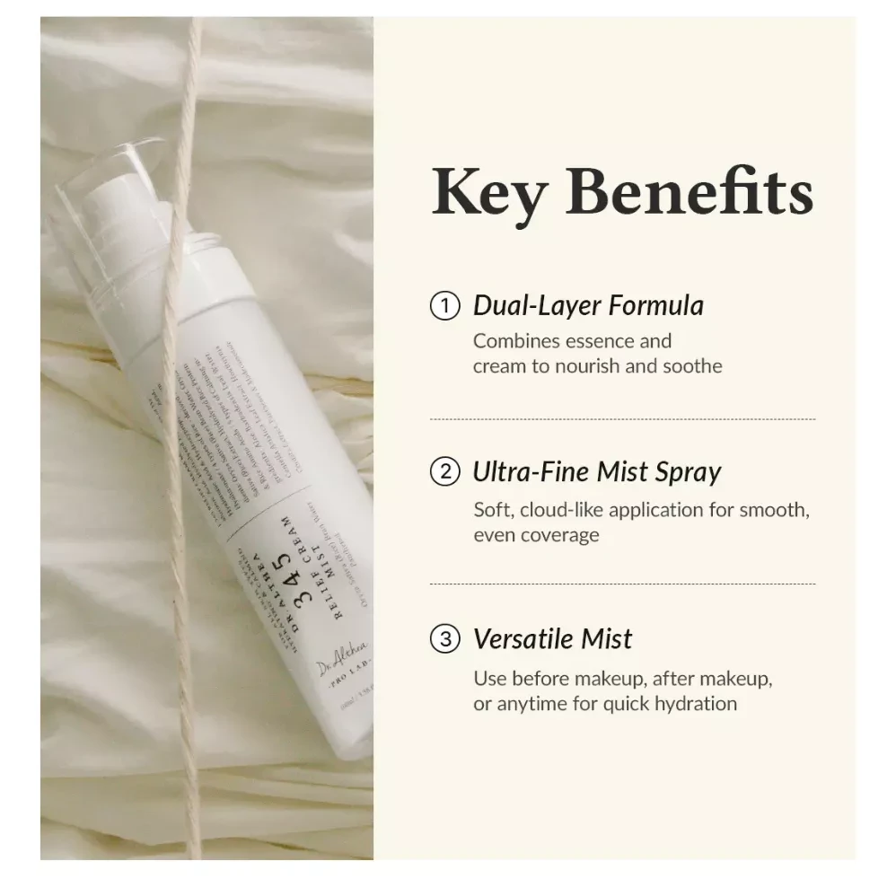 Dr.Althea  345 Relief Cream Mist - 60ml