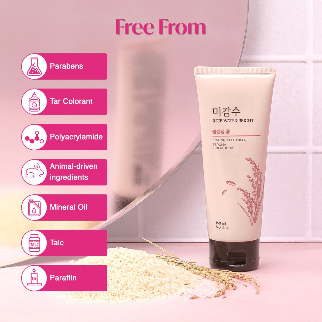 The Faceshop Rice Water Bright Facial Foaming Cleanser 150 ml