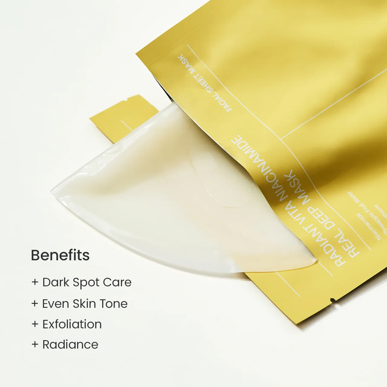 BIODANCE  Radiant vita Niacinamide Real Deep Mask (4ea)
